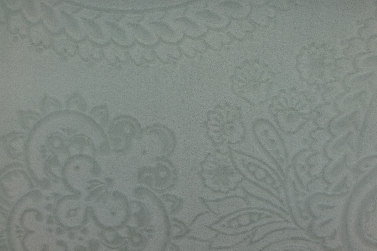 Chinese Style Flocked Nylon Fabric