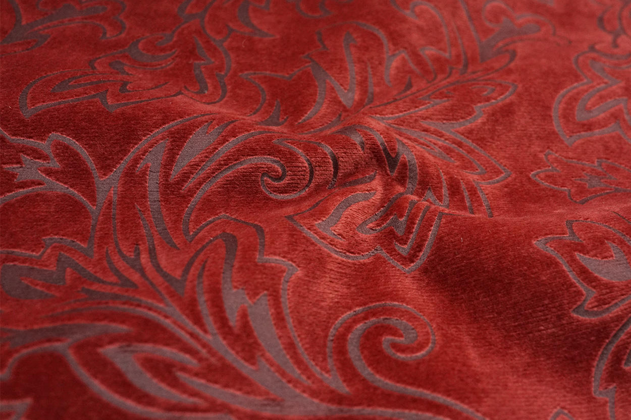 Ultraviolet-proof cushion polyester fabric plain silk velvet fabric for sofa home textiles furniture