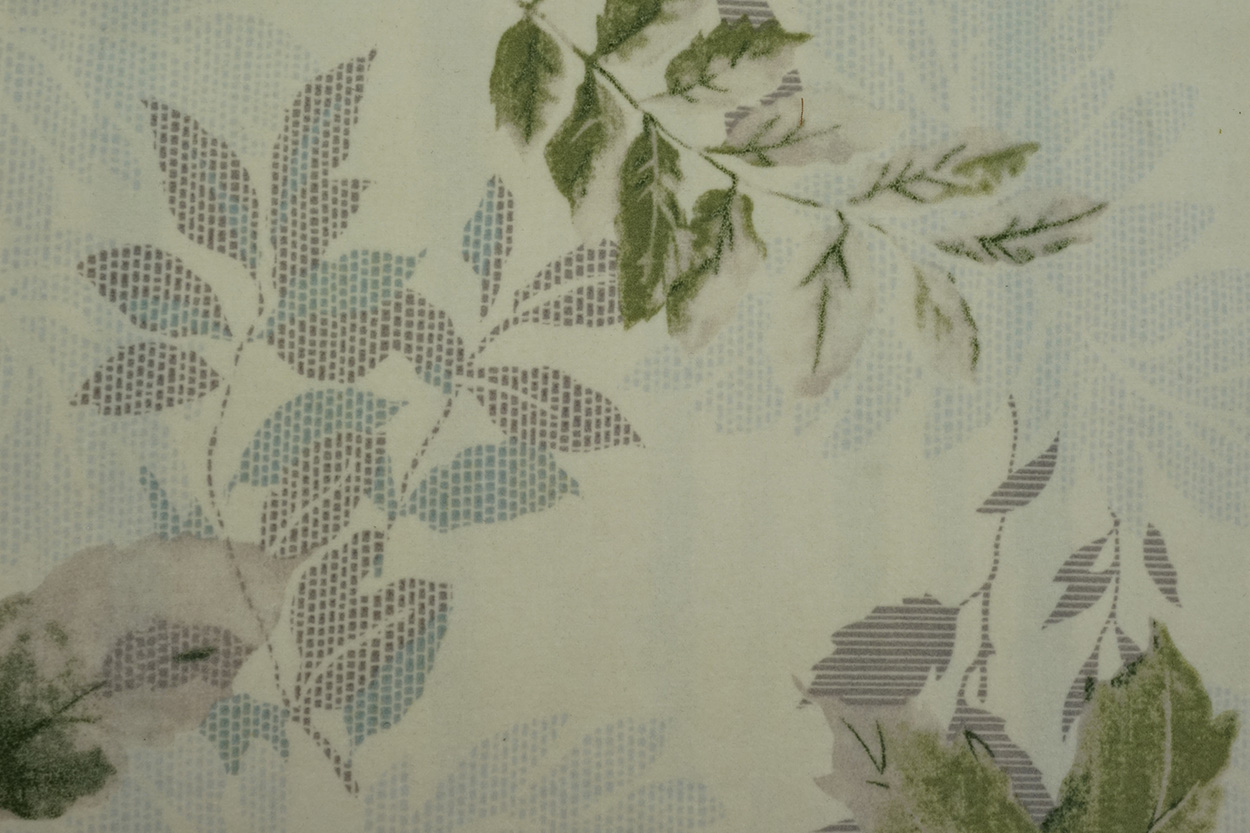 New Pattern Embossed Polyester Flocking Fabric for Sofa