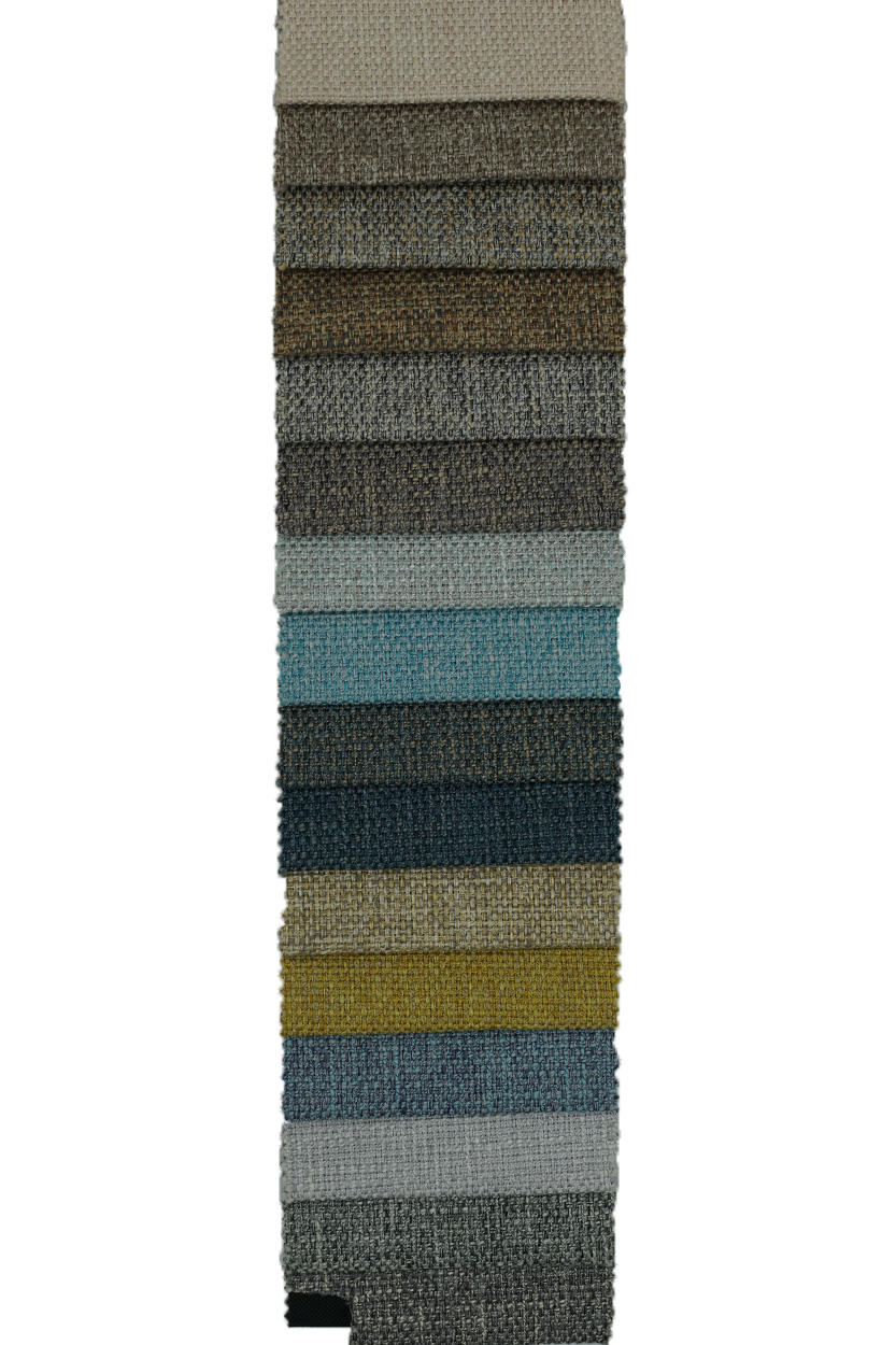 Solid Color Stone Washed Mixed Linen Fabrics Home Textile Usage on Sale for Factory