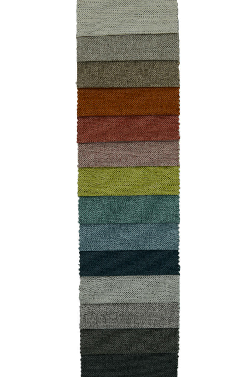 Linen Looks Plain Upholstery Fabric for Sofa Fabric