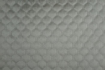 Chinese manufacture 100% polyester lattice print ultrasonic quilting suede fabric for sofa chair cover