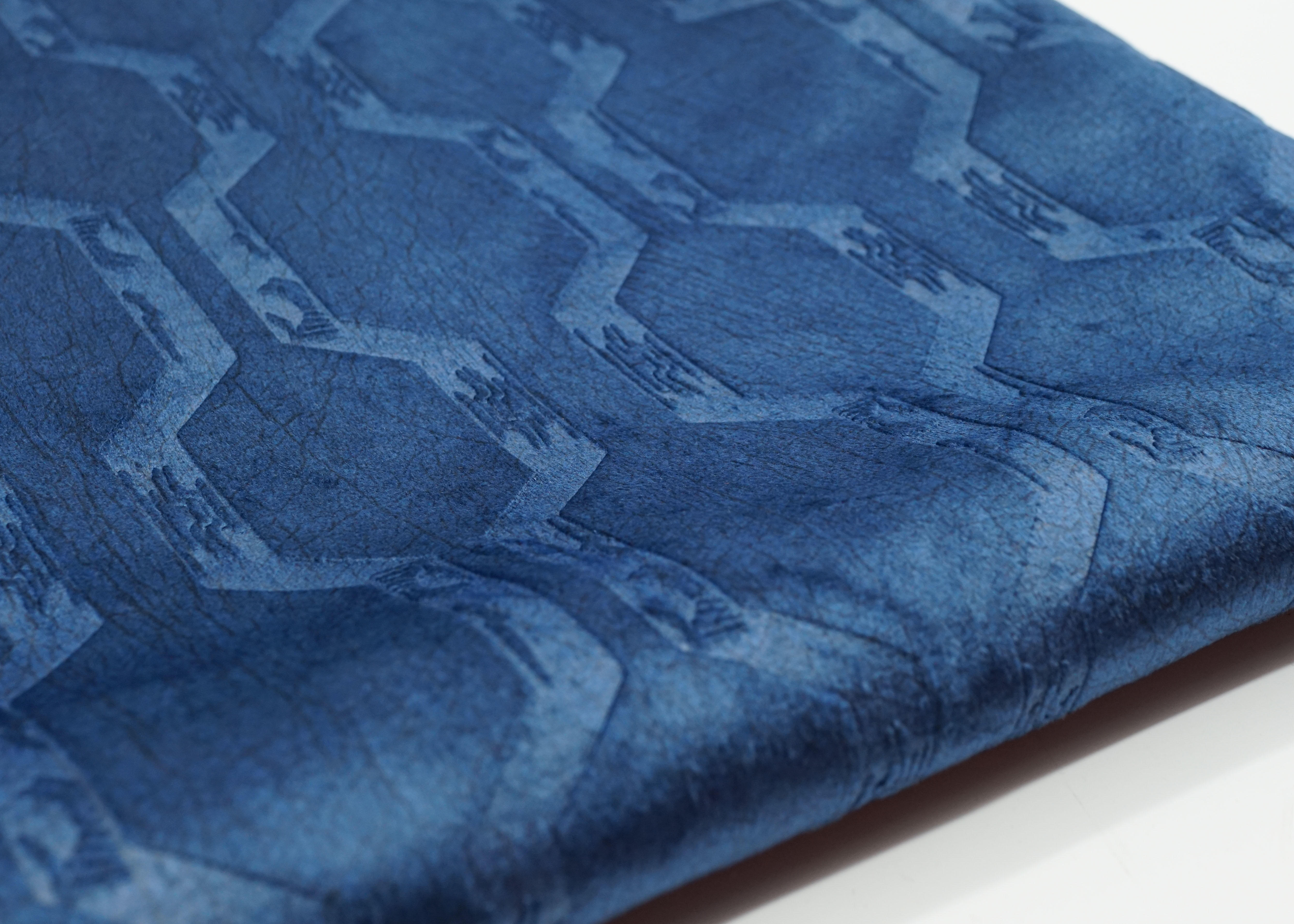 Hot sale 100 polyester knit upholstery 3D embossed shiny velvet fabric for sofa
