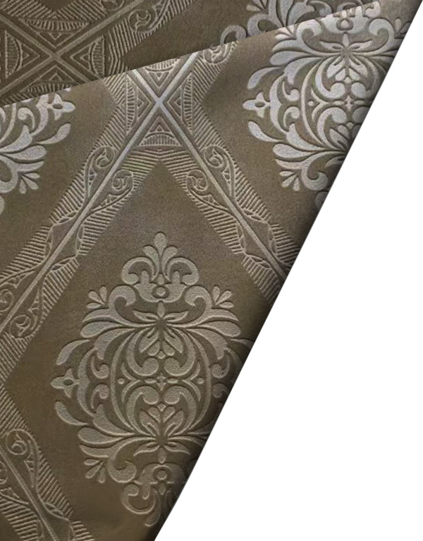 Sofa pillow cushion fabric high density ice velvet 3D embossed sofa fabric home textile fabric