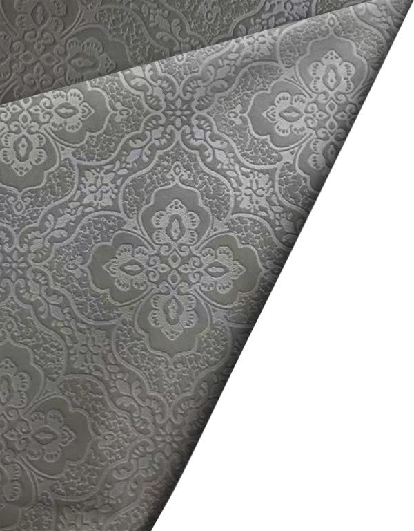 Furniture 3D Embossed Plaid Velour Velvet Sofa Fabric