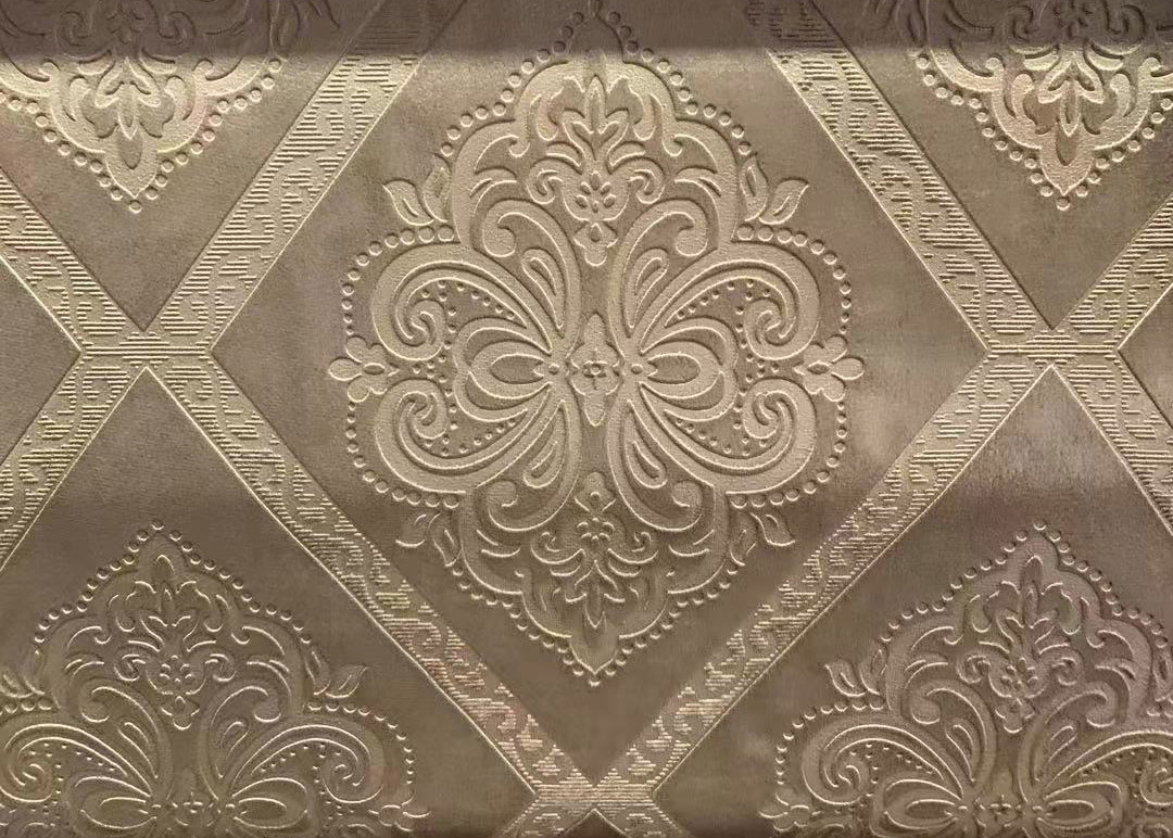 3D embossed sofa fabric velvet fabric