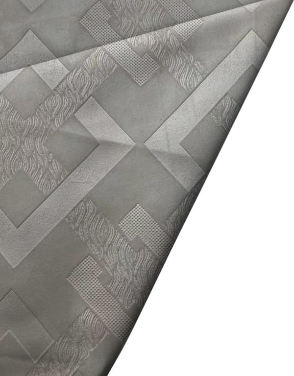 High Quality Velvet Fabric Embossed 3D Pattern for Curtain