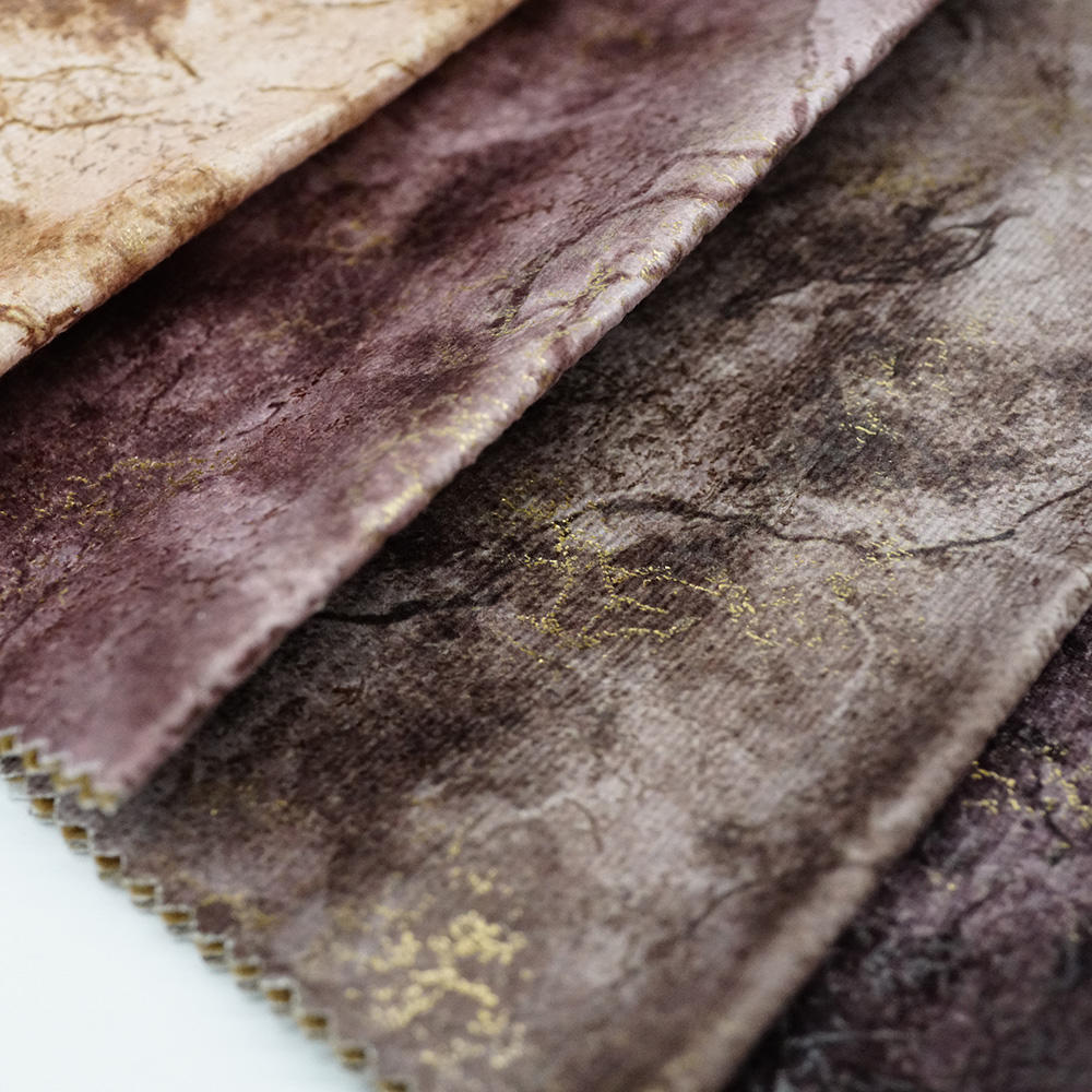100% polyester luxury mattress printed velvet  home textile fabric