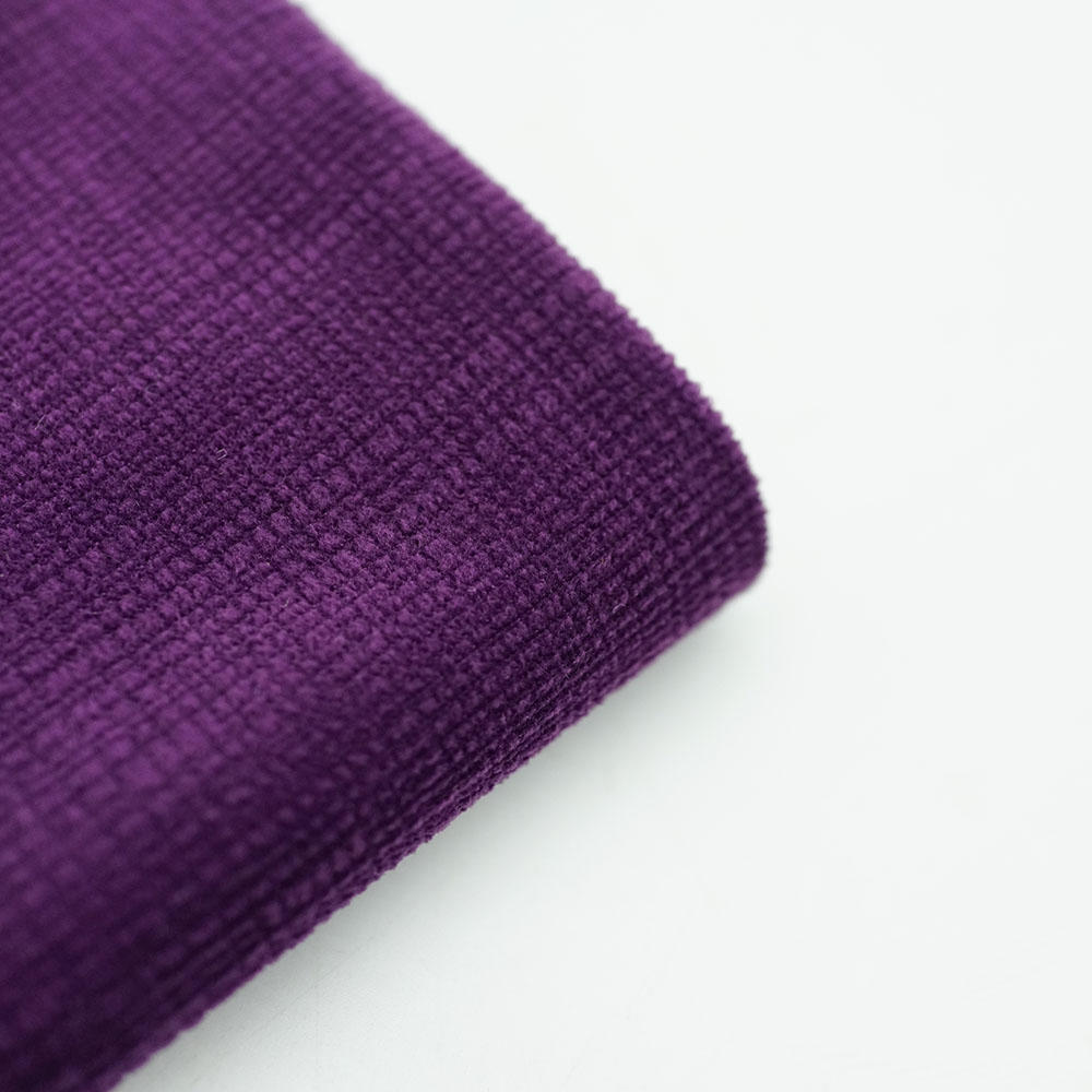 Super Soft Customized Printing Velvet Knitted Upholstery  Fabric 