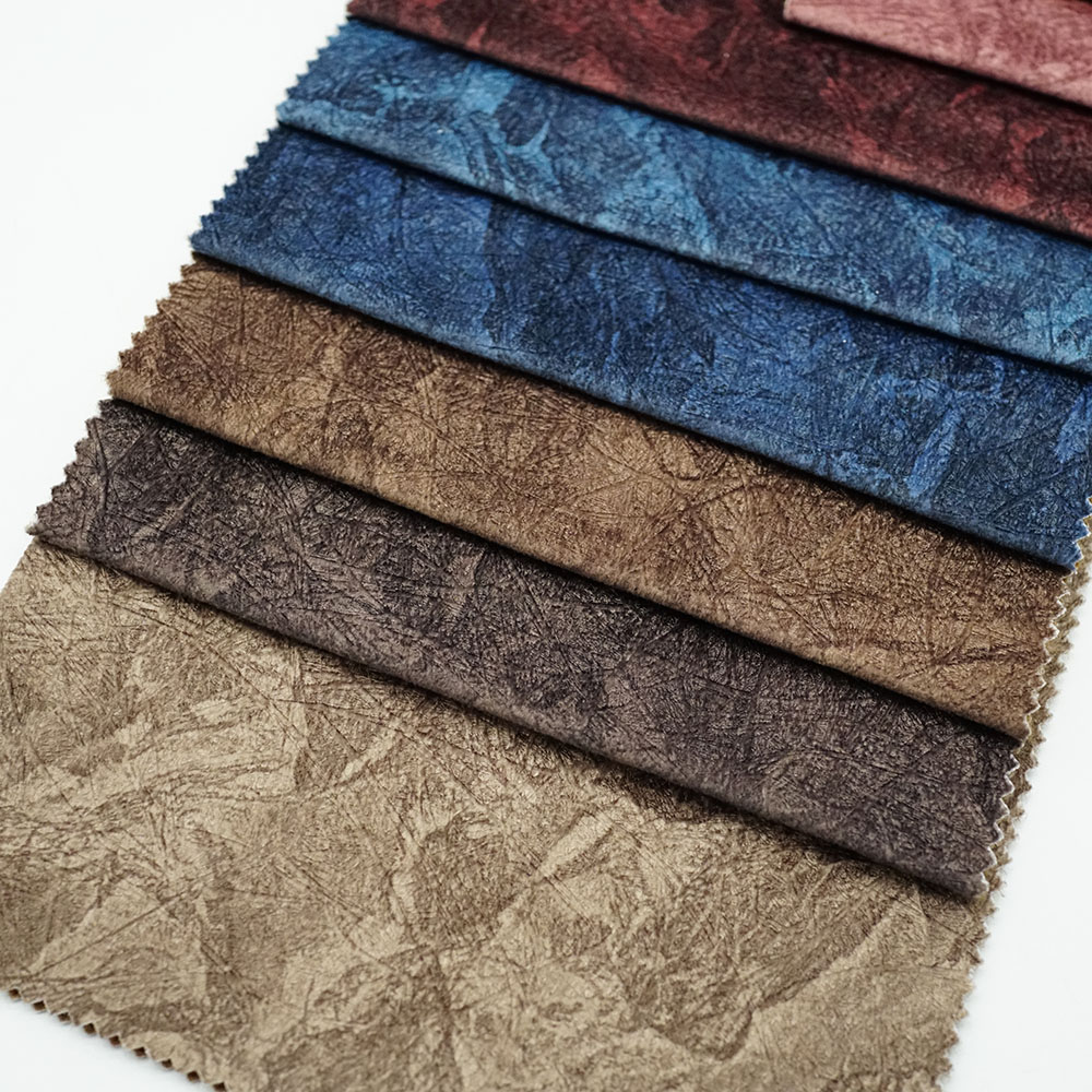 100% Polyester Printed Velvet Upholstery Fabric For Sofa Chair Curtain Home textile