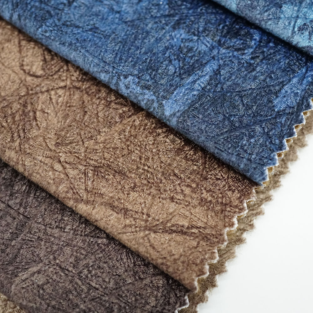 100% Polyester Printed Velvet Upholstery Fabric For Sofa Chair Curtain Home textile