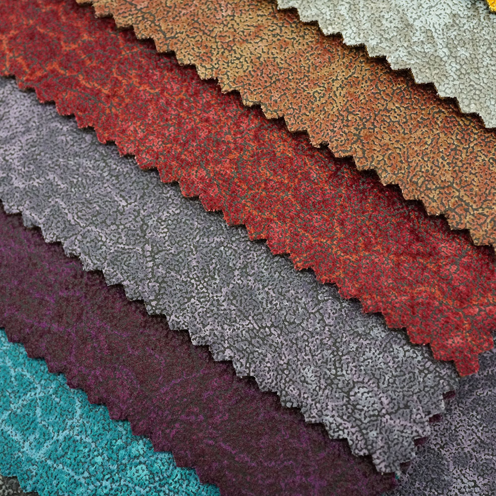 High Quality Polyester Upholstery Fabric Soft Holland Velvet for Curtain Sofa Cover