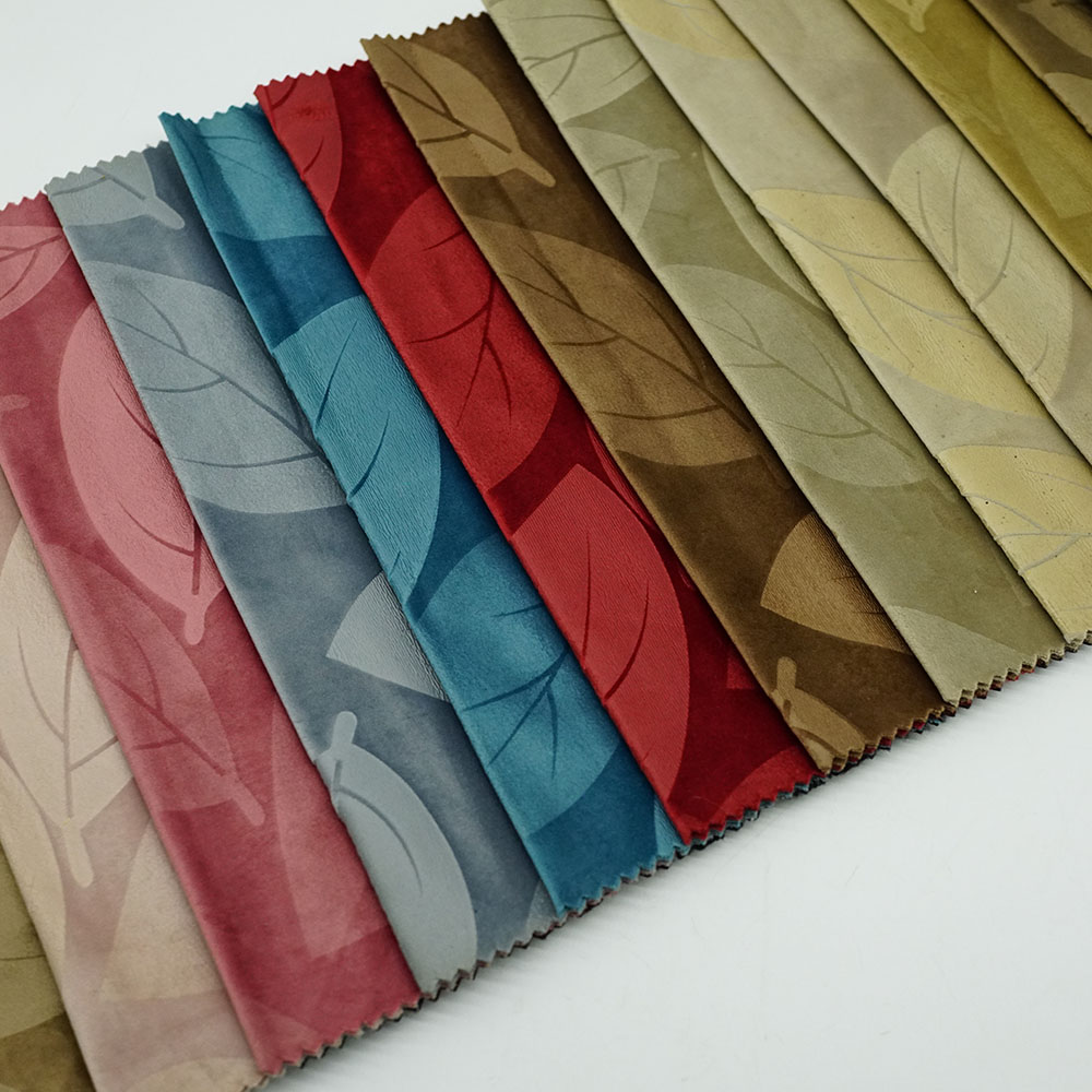 100% Polyester velvet textile fabric