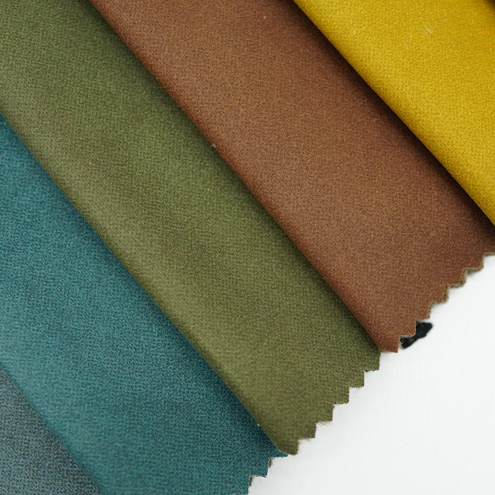 Fake Leather Office Furniture Upholstery Fabric Microsuede Textile Suppliers