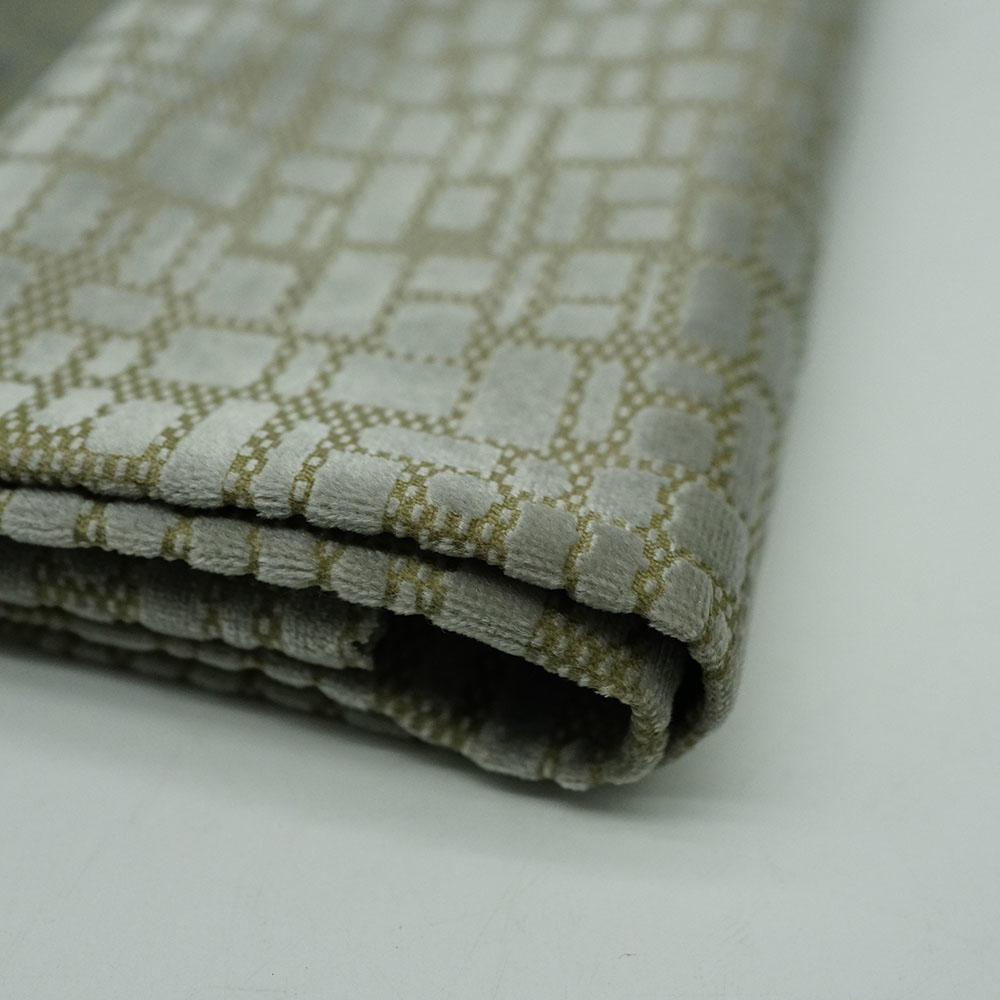 Embossed Bronzing Upholstery Fabric For Sofas Car Cover and Cusion