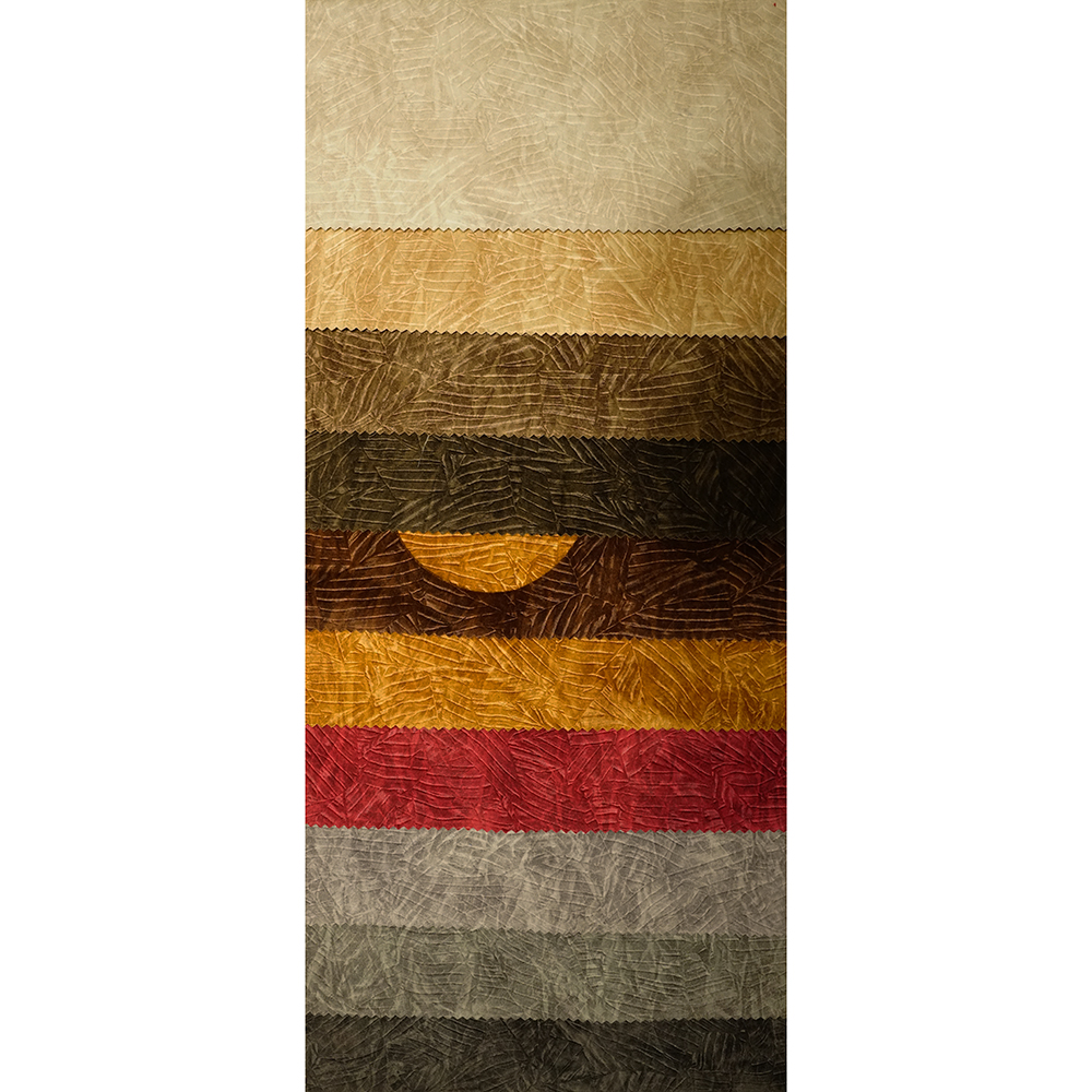 100% Polyester Embossed Designing Velvet Material Home Textiles Sofa Seat Cover Upholstery Fabric