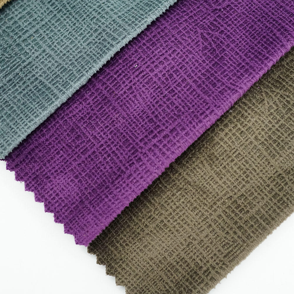 Good Quality Velvet Burnout Upholstery Fabric Sofa Covering
