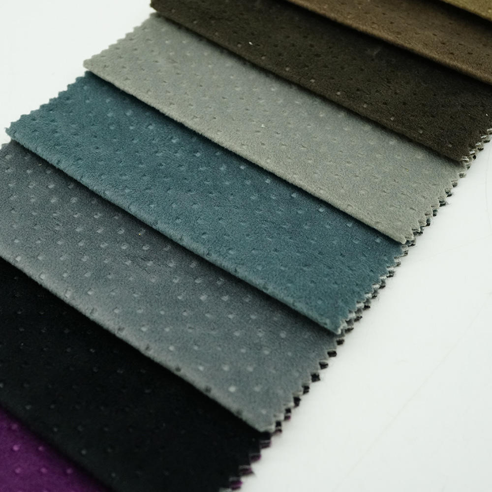 Fashion High Quality Cheap 100% Polyester Velour Car Upholstery Fabric