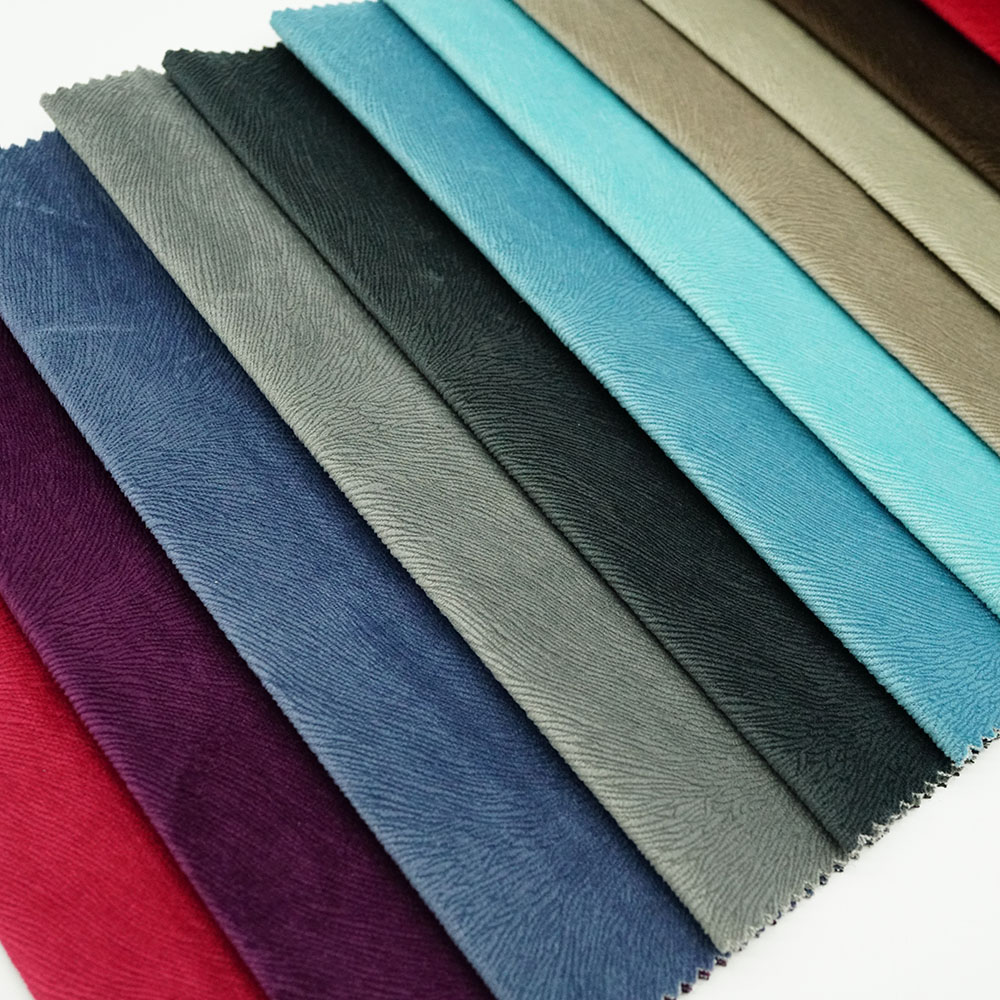 Wholesale european fashion designing sofa velvet upholstery fabric for Hometextile