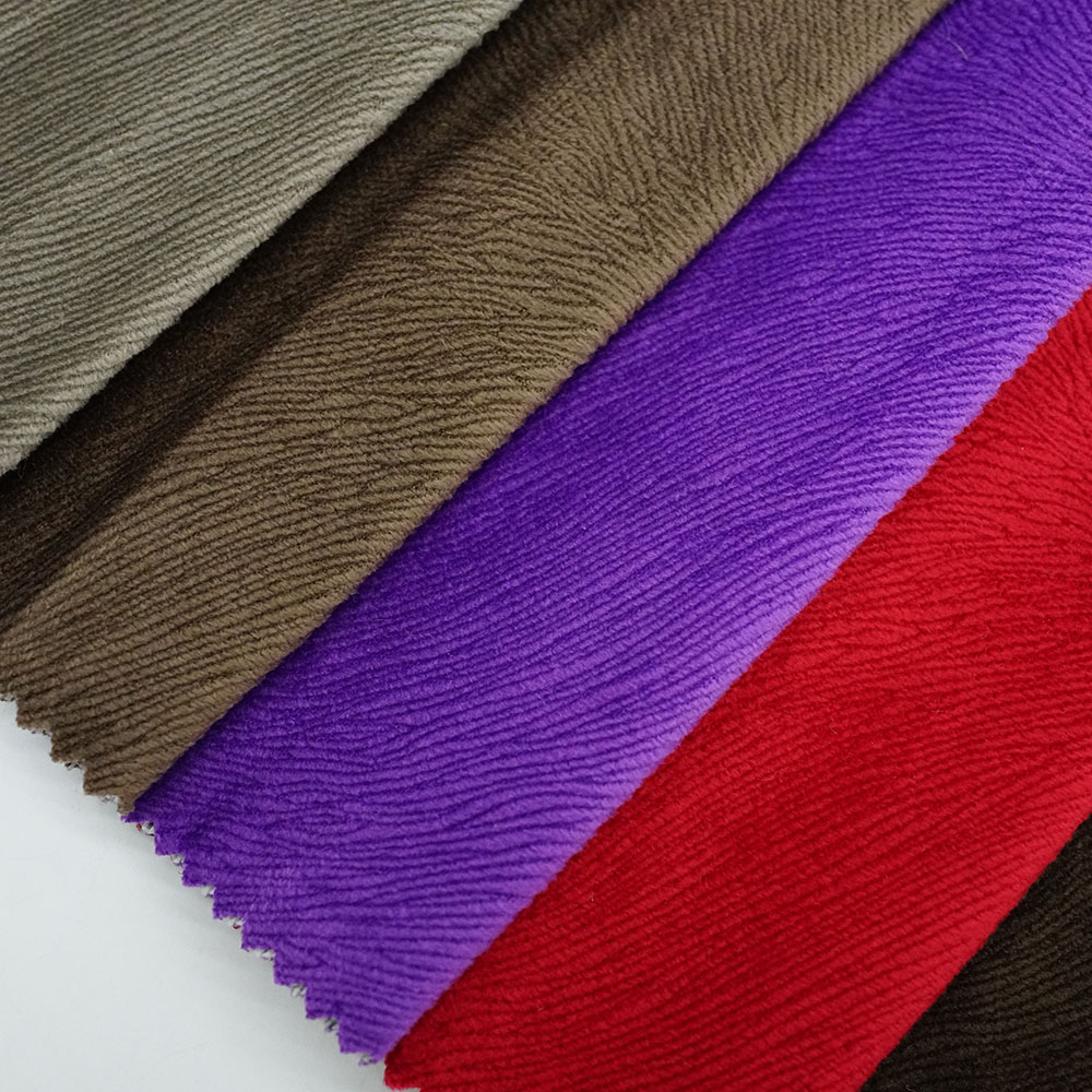 Wholesale european fashion designing sofa velvet upholstery fabric for Hometextile