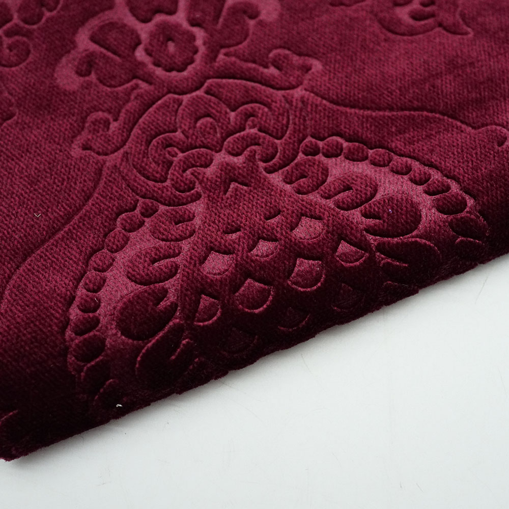 Polyester Home Textile Velvet Upholstery Fabric For Living Room Sofa Furniture