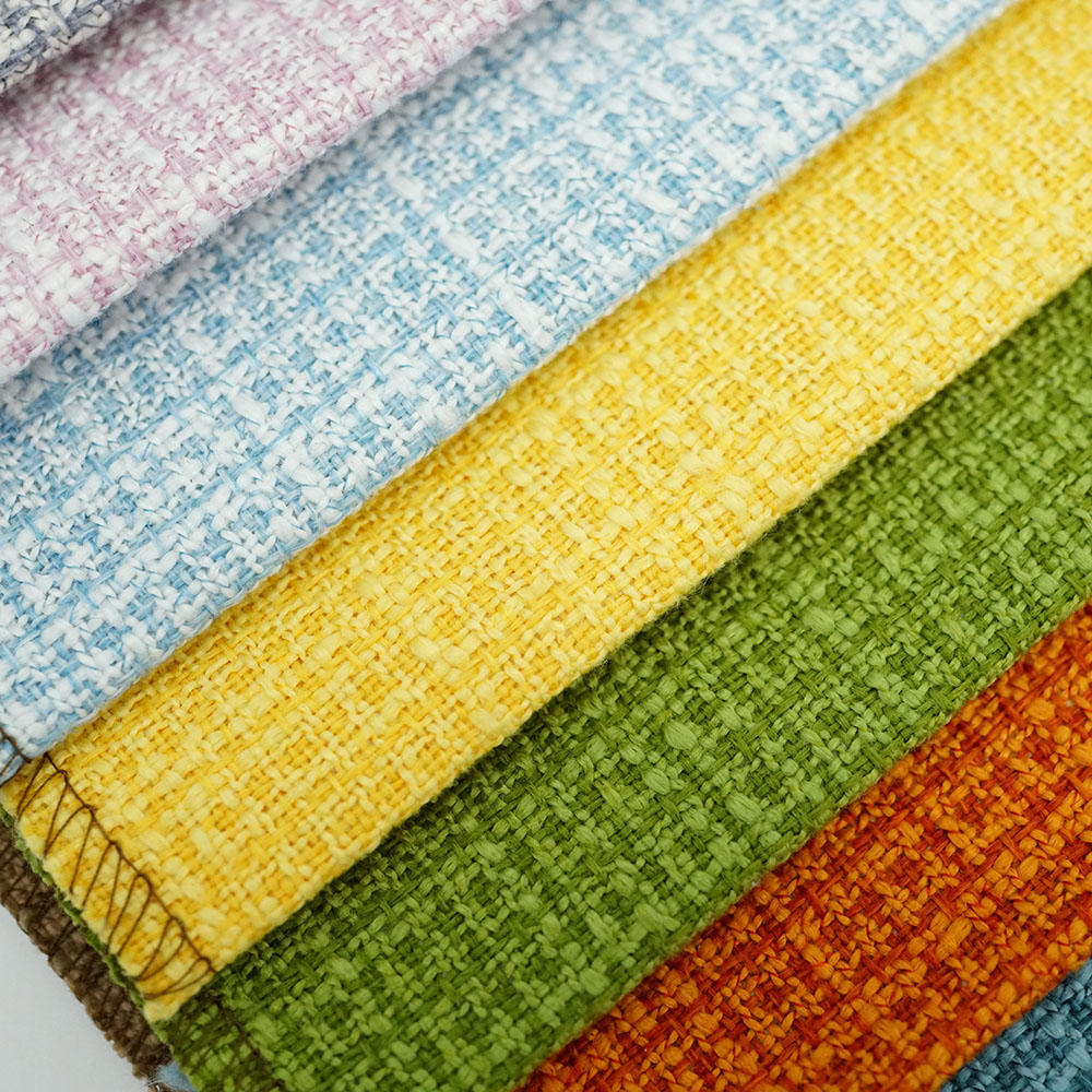  modern multicolor  upholstery  linen fabric for dining chair and bed