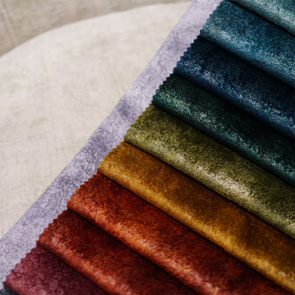 2022 Hot Selling Holland Velvet Sofa Fabric 100% Polyester