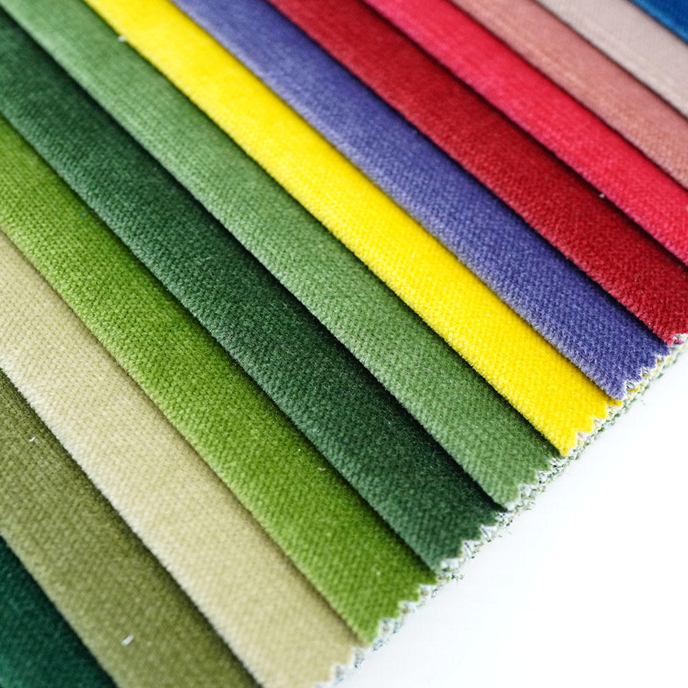Factory Direct Sale High Quality Stretch Velour Wholesale Multicolor Italy Pure Korean Velvet Material Fabric