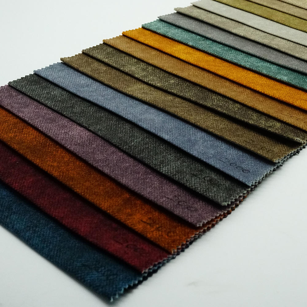 Hot Selling Plaid Burnout Velvet Fabric Upholstery