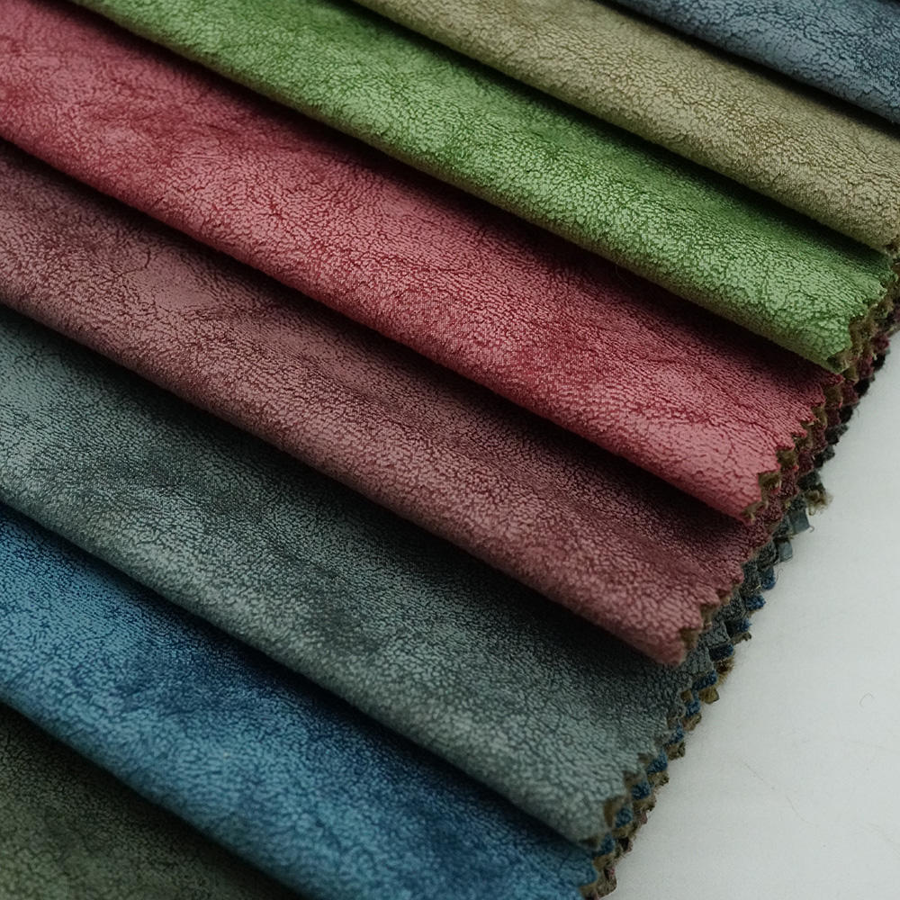 Market Hot Selling Breathable 100% Polyester Home Textile Velvet Fabric Upholstery