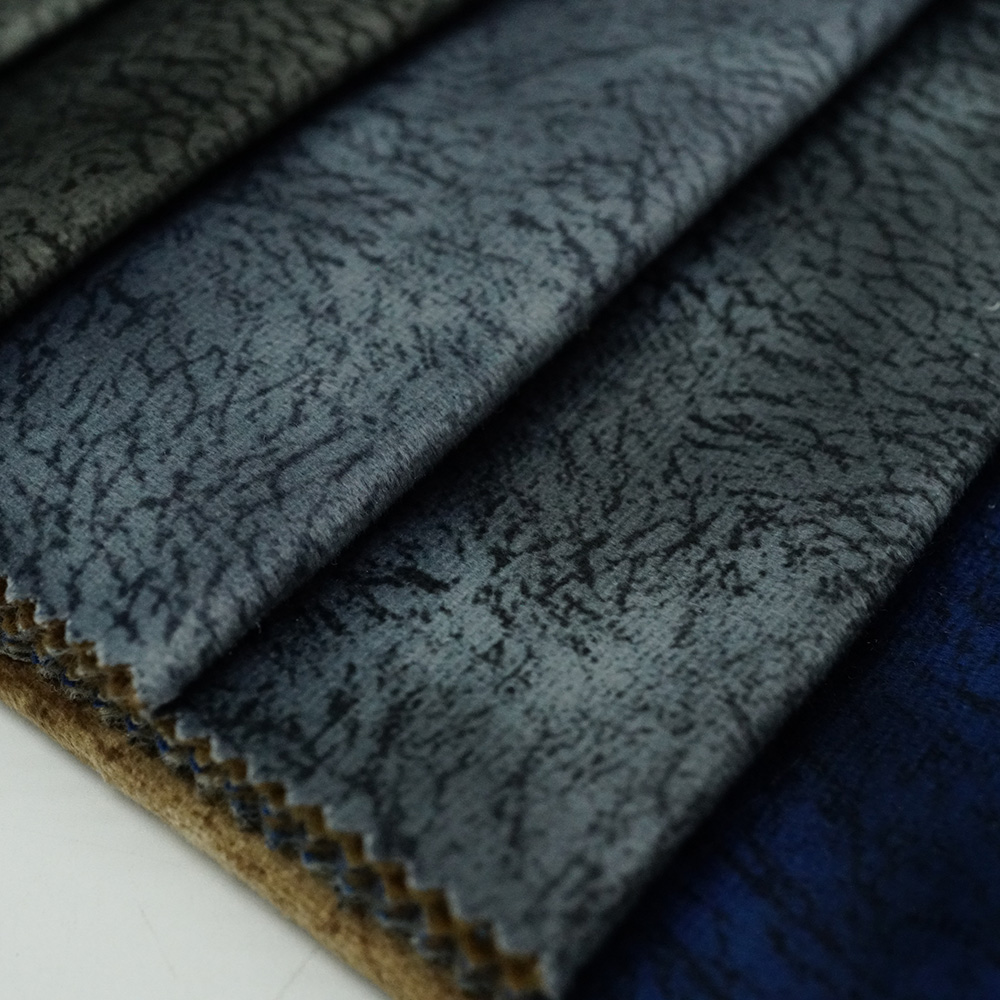 China Upholstery Low Maintenance Sofa Velvet Fabric For Home Textile