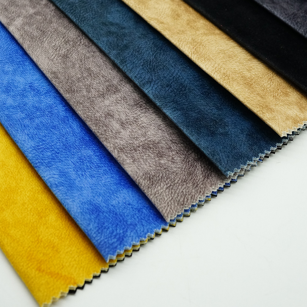 Factory Supply 100% Polyester Printed Home Textile Upholstery Velvet Fabric For Sofa