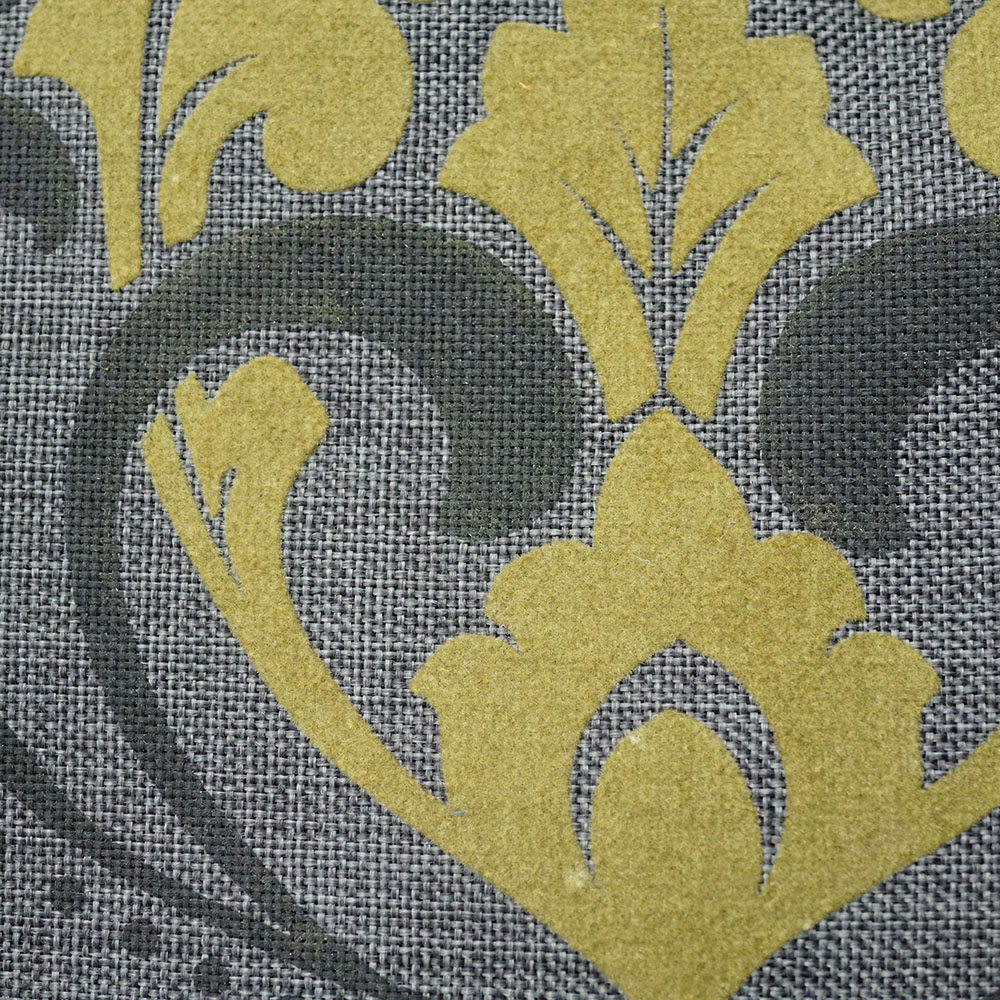 tropical print floral upholstery linen fabric