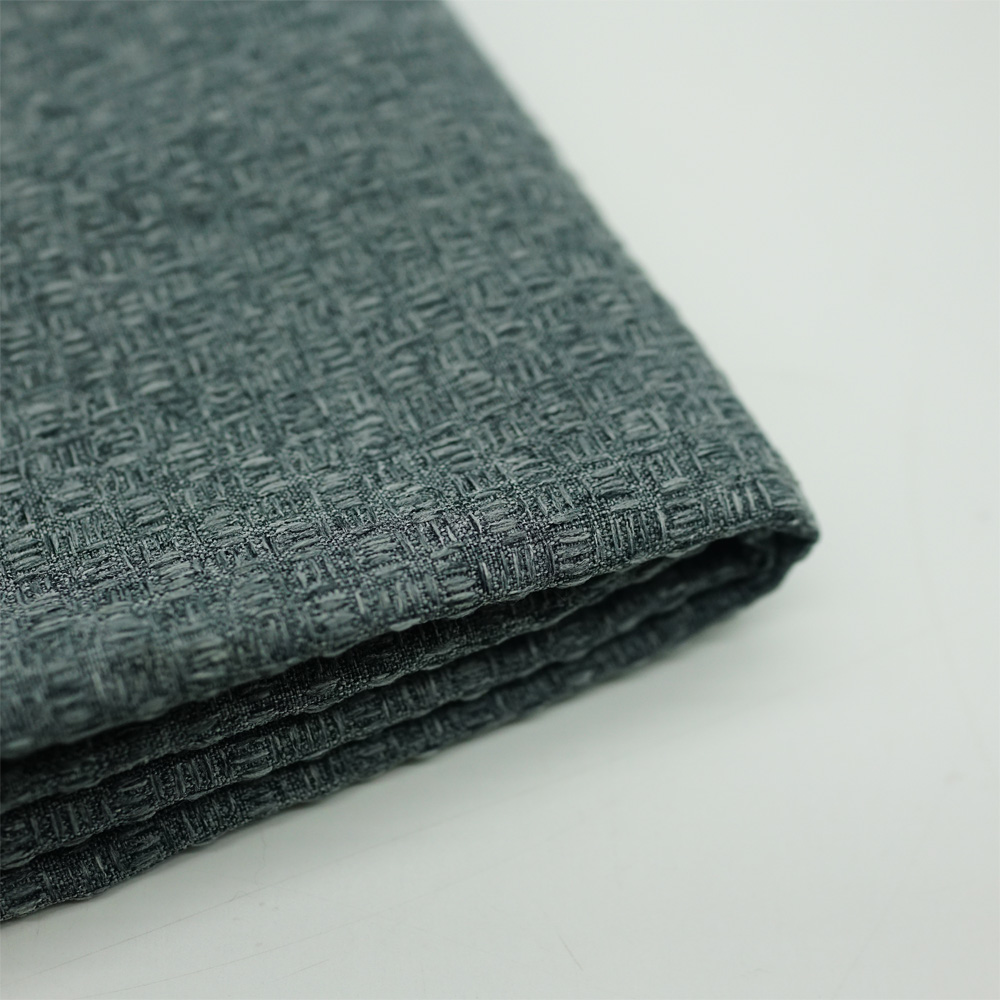 Polyester Curtain Fabric Linen Blackout For Upholstery