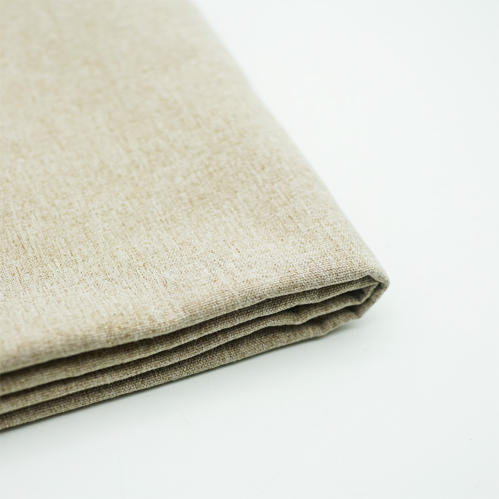 Upholstery Polyester Faux Linen Sofa Cover Fabric For Home Curtains