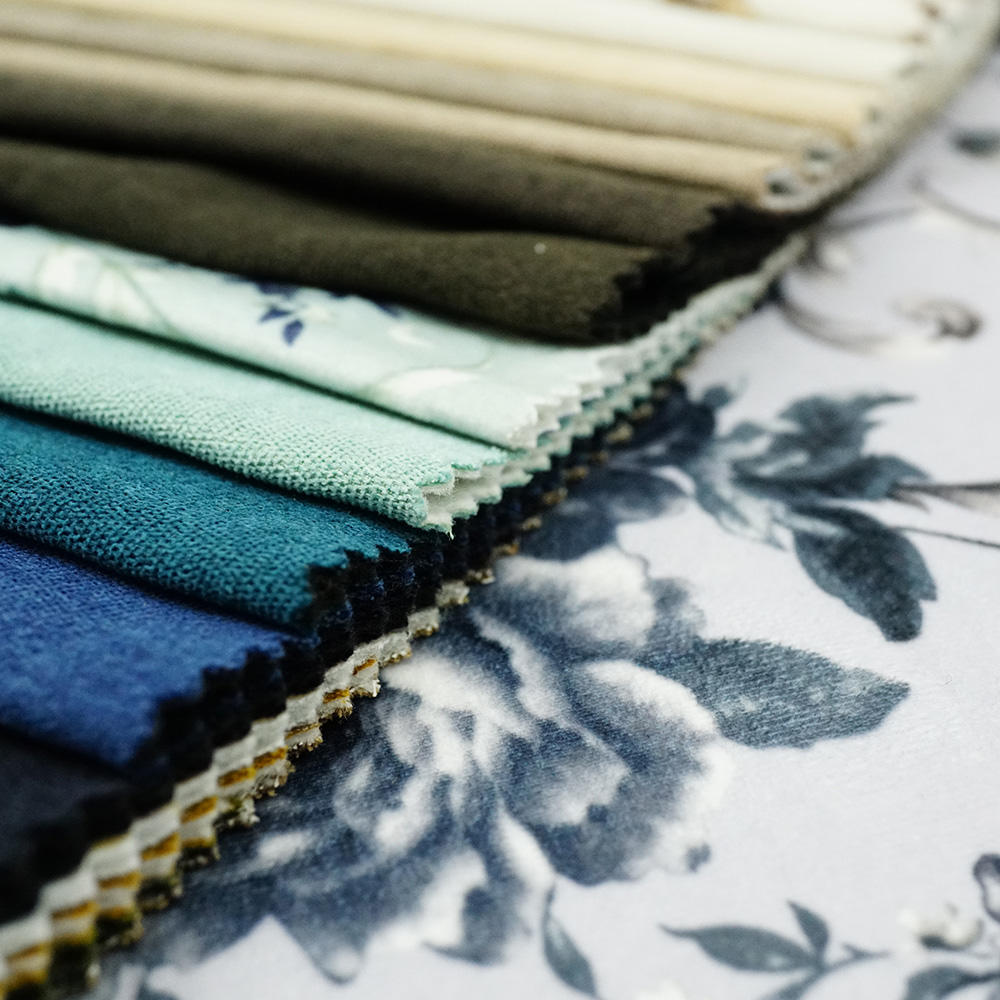 100% Polyester Printing Velvet Upholstery Sofa Fabric
