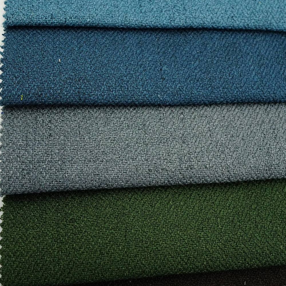 100% polyester linen look fabric for sofa and upholstery 