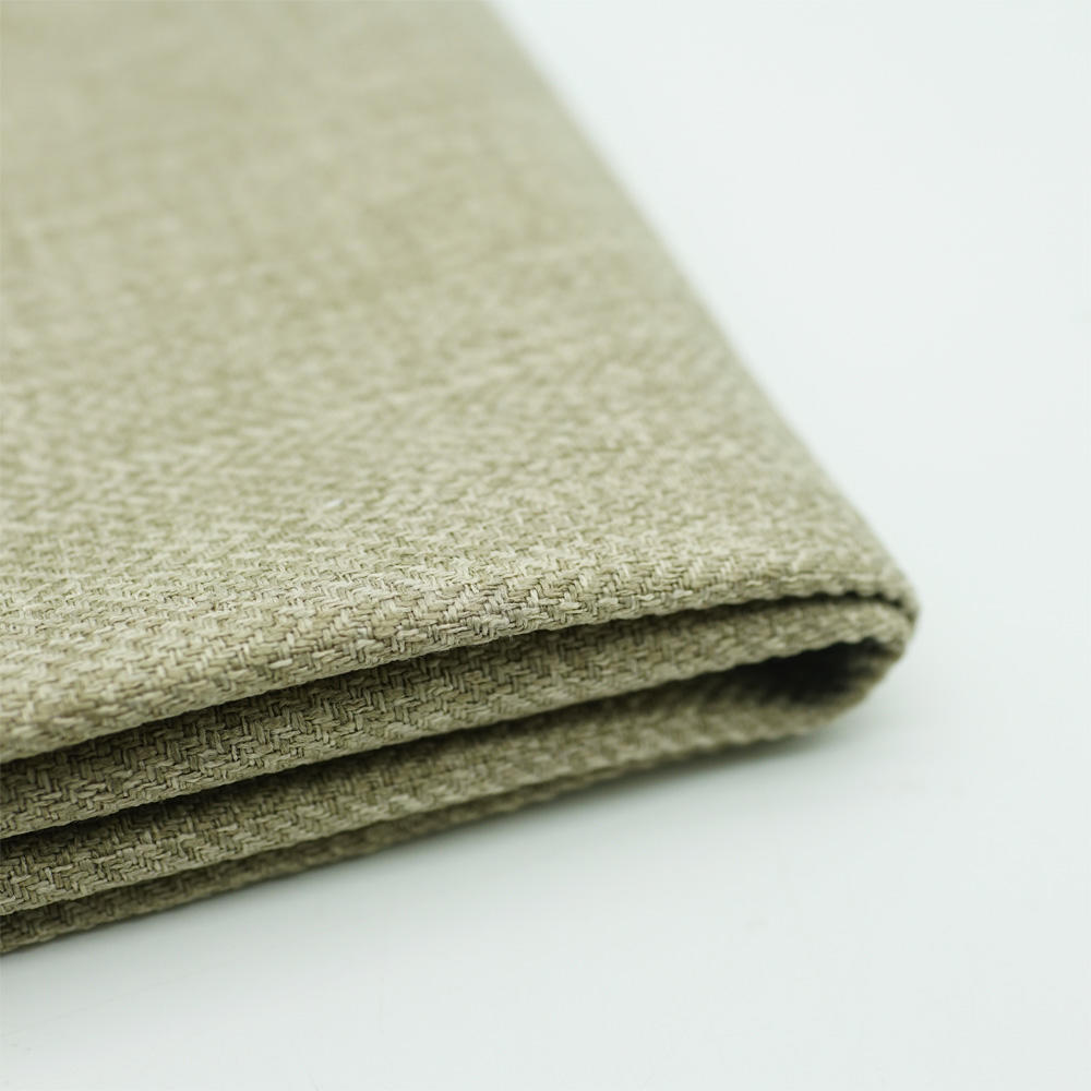 cheap upholstery fabric linen striped textured