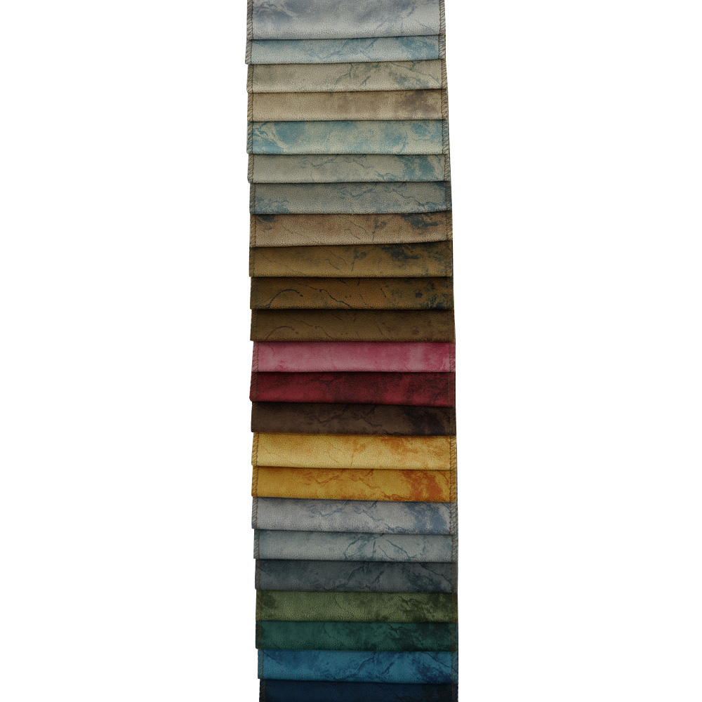 Printing Polyester Holland Velvet Fabric Sofa Furniture Upholstery Textiles 