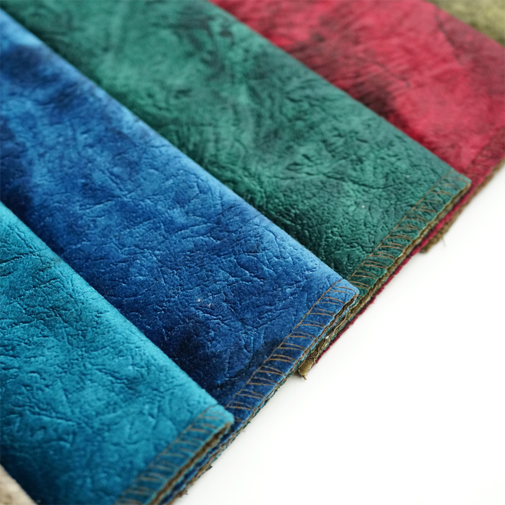  Fashion Style 100% Polyester Knitting Holland Velvet Upholstery Sofa Making Fabric