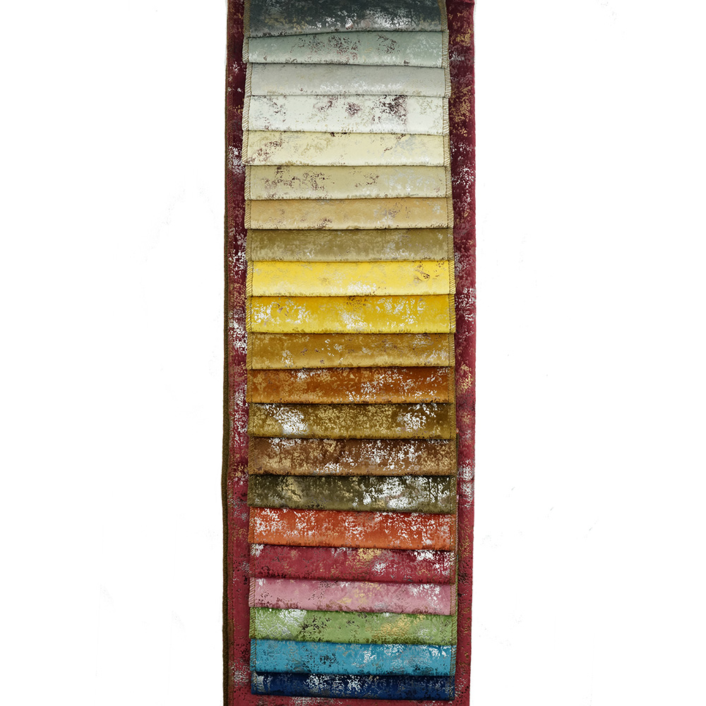  Designing Multi-colors 100% Polyester Holland Velvet Knitted Sofa Fabric