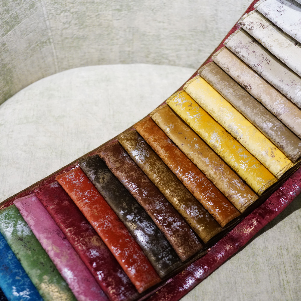  Designing Multi-colors 100% Polyester Holland Velvet Knitted Sofa Fabric