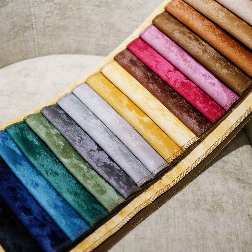 100% Polyester Super Soft Printing Holland Velvet Sofa Fabric For Furniture Textile 