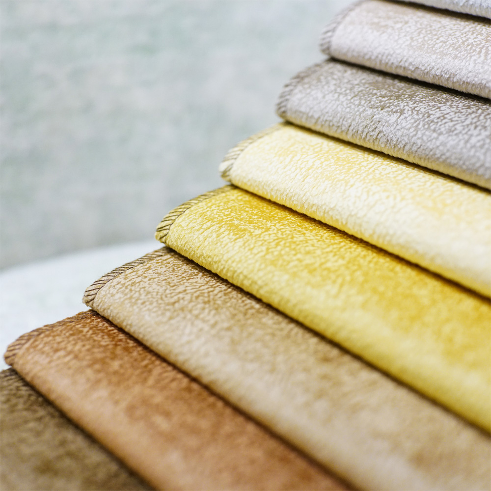 100% Polyester Dyed Holland Velvet Fabric For Sofa Furniture 