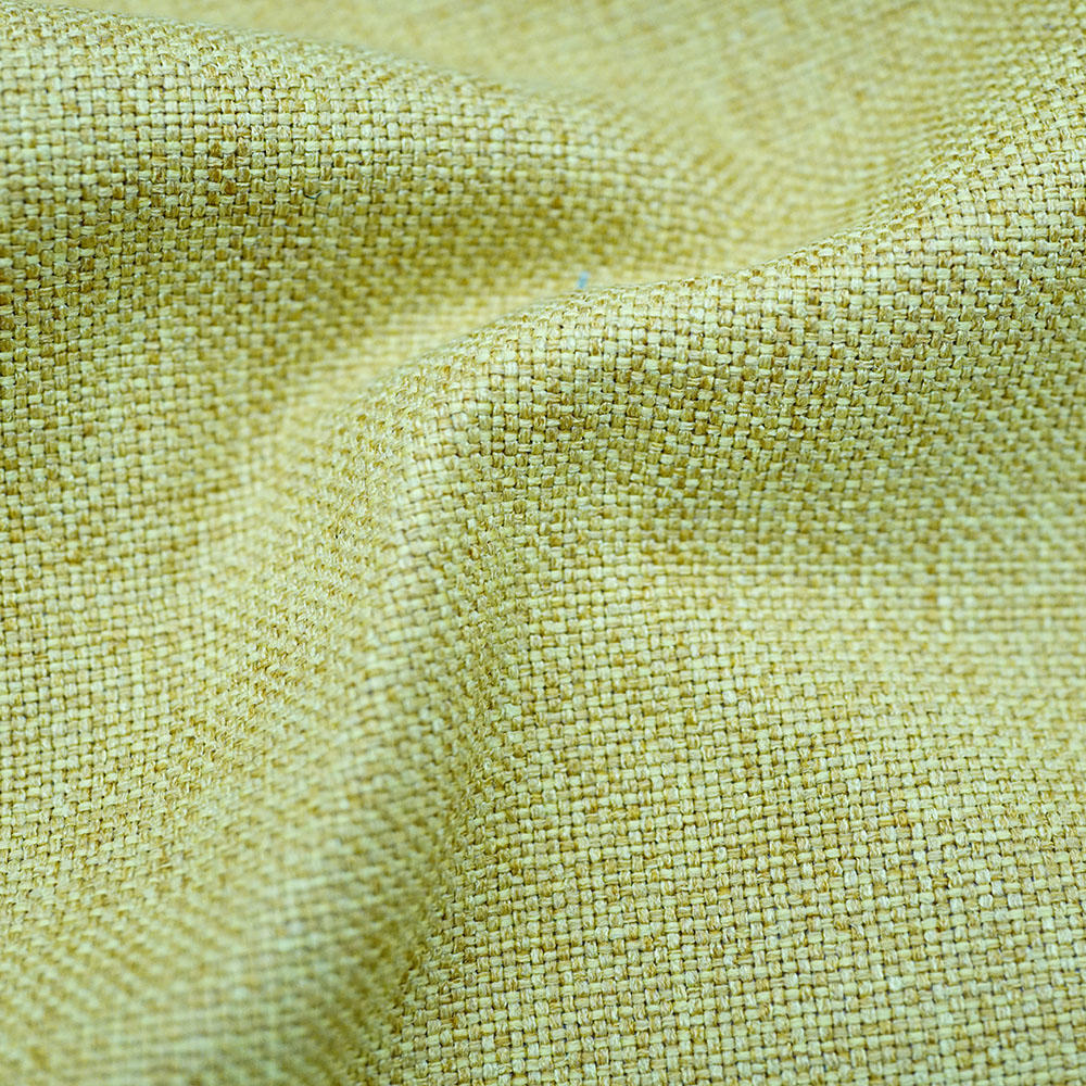 orange  waterproof design outdoor upholstery linen fabric