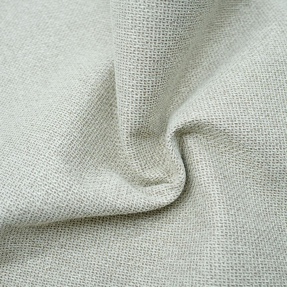 printed pile upholstery linen fabric for sofa.