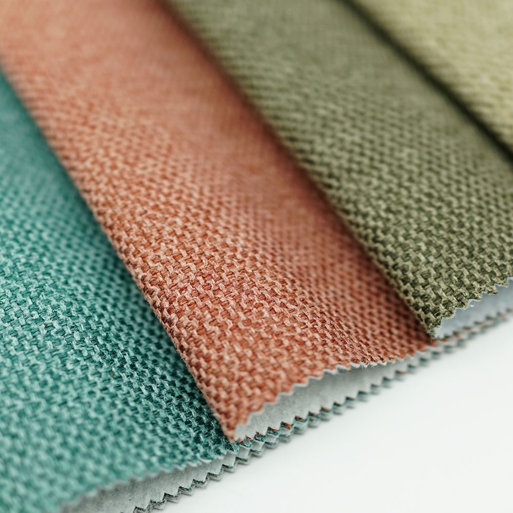 blue linen fabric for upholstery and furniture