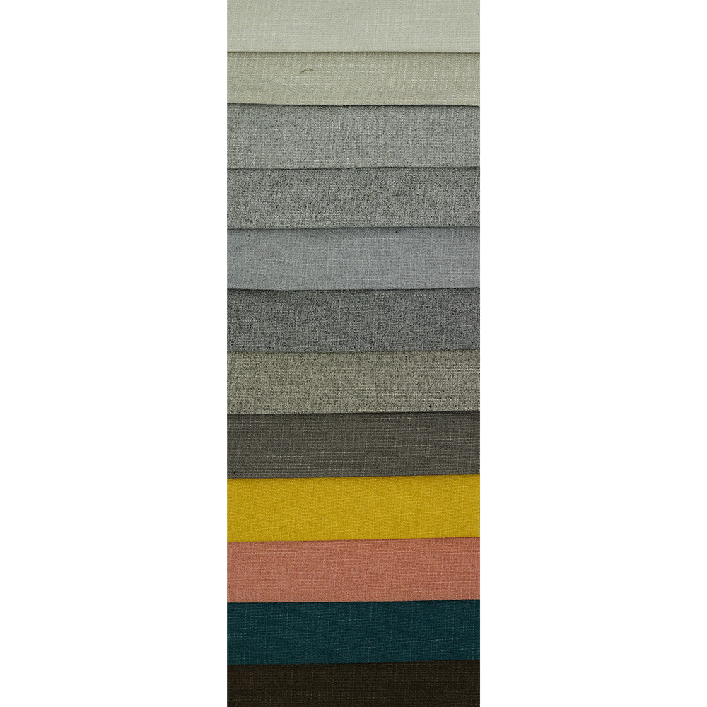 100% polyester upholstery linen fabric for classic car seat 