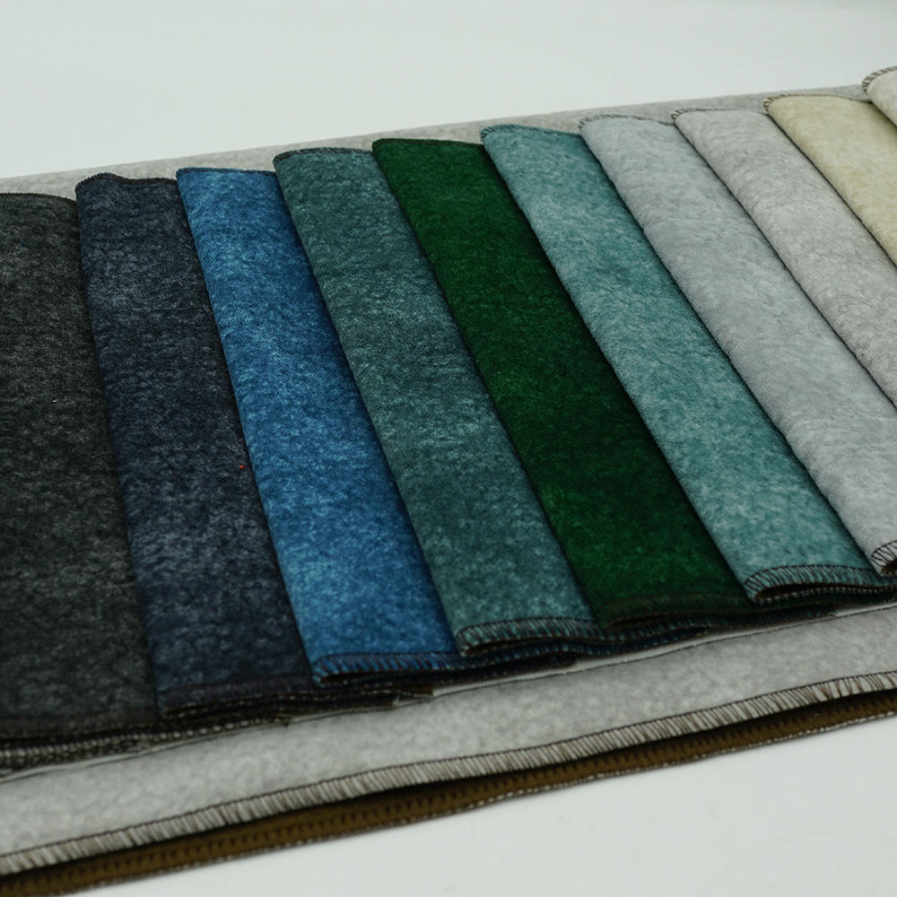  Sofa Fabric 100% Polyester Velvet Upholstery Fabric