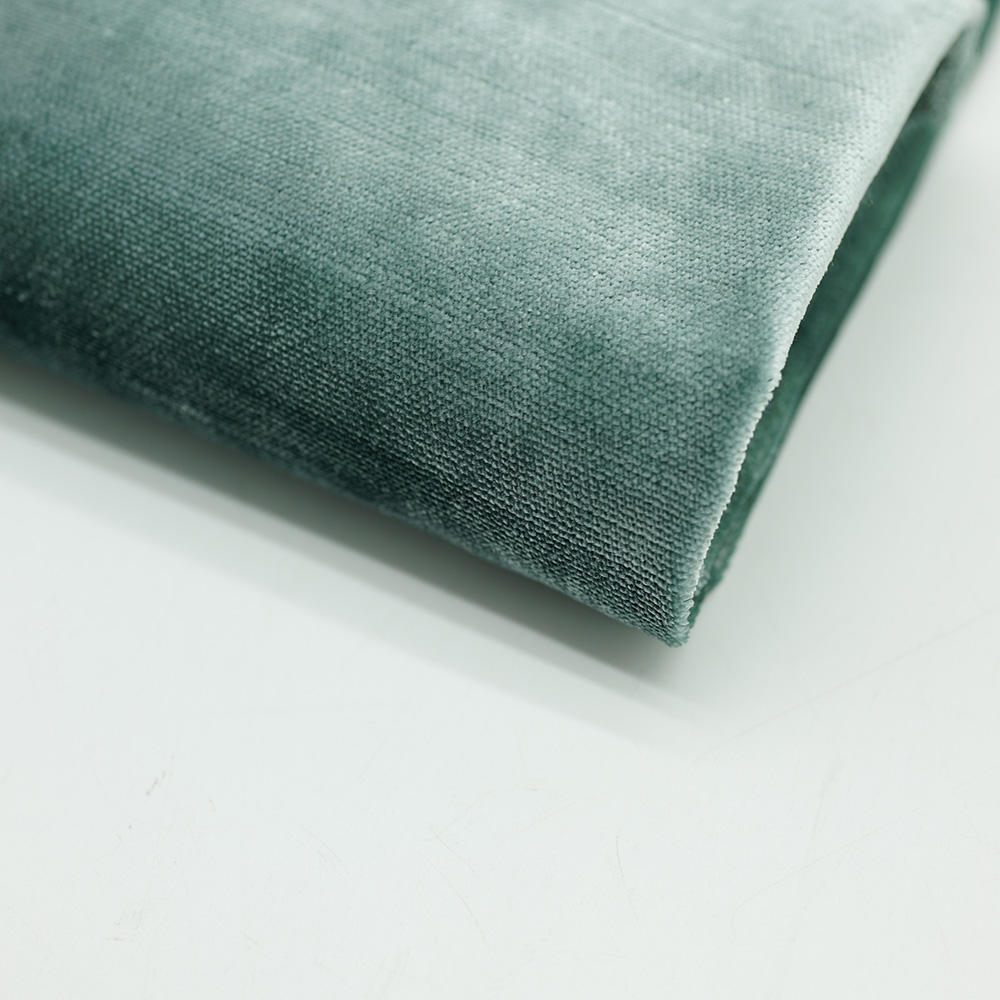 Velvet Fabric Upholstery Furniture Polyester Fabric